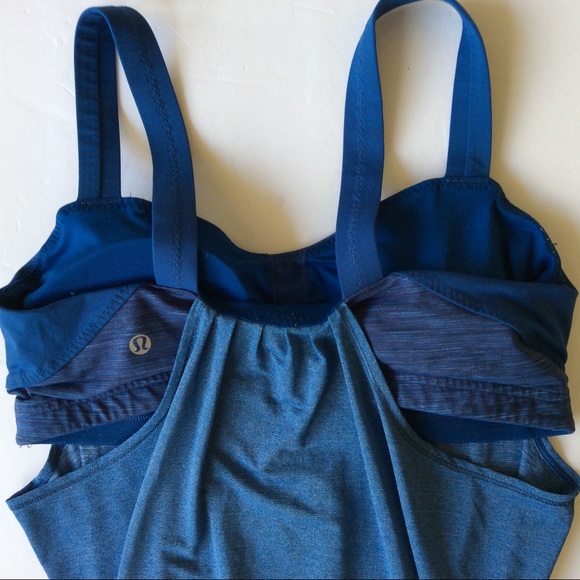 LULULEMON RUN BACK ON TRACK TANK SIZE 10 - Picture 5 of 8